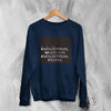 Throbbing Gristle Sweatshirt 1975 TG Industrial Music for Industrial People Sweater - WorldWideShirt