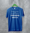 Throbbing Gristle T-Shirt Industrial Music for Industrial People Typography Shirt - WorldWideShirt