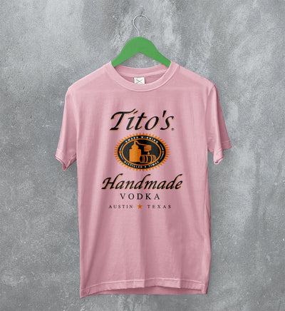 Tito's Handmade T-Shirt Vodka Beer Shirt Tito's Vodka Merch - WorldWideShirt