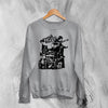 Tom Waits Sweatshirt Legend Composer and Songwriter Shirt Folk Music Merch - Sport Grey - WorldWideShirt