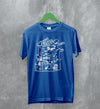 Tom Waits T-Shirt Legend Composer and Songwriter Shirt Folk Music Merch - Royal Blue - WorldWideShirt
