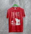 Tom Waits T-Shirt Tour Concert Shirt Vintage Music World Tour 1987 Merch - Red - WorldWideShirt