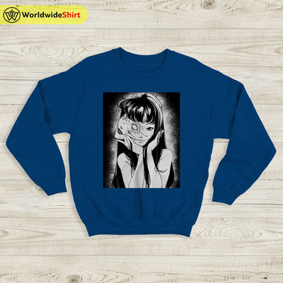 Tomie Junji Ito Uzumaki Manga Sweatshirt Tomie Junji Ito Shirt Anime Shirt - WorldWideShirt