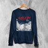 Tragedy Band Sweatshirt Vintage Grunge Tragedy Shirt Crust Punk Music Merch - Navy Blue - WorldWideShirt