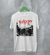 Tragedy Band T-Shirt Vintage Grunge Tragedy Shirt Crust Punk Music Merch - White - WorldWideShirt