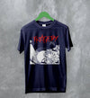 Tragedy Band T-Shirt Vintage Grunge Tragedy Shirt Crust Punk Music Merch - Navy Blue - WorldWideShirt