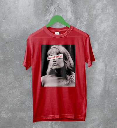 Twin Peaks T-Shirt Fire Walk With Me Movie Fan Gear Laura Palmer Shirt - WorldWideShirt