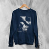 Type O Negative Christian Woman Sweatshirt Bloody Kisses Type O Negative Shirt - Navy Blue - WorldWideShirt