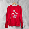 Type O Negative Christian Woman Sweatshirt Bloody Kisses Type O Negative Shirt - Red - WorldWideShirt