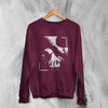 Type O Negative Christian Woman Sweatshirt Bloody Kisses Type O Negative Shirt - Red Maroon - WorldWideShirt
