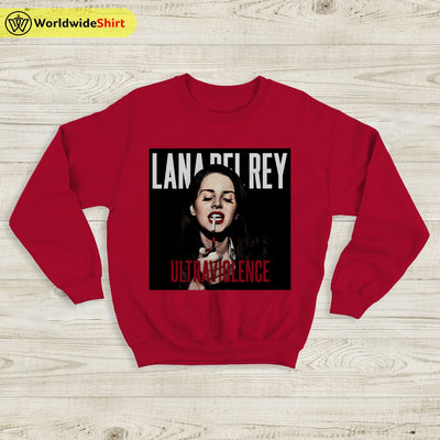 Ultraviolence Cover Album Sweatshirt Lana Del Rey Shirt Lana Merch - WorldWideShirt