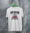 University of Michigan T-shirt Great Lakes Shirt Knowledge Michigan University - White - WorldWideShirt