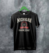 University of Michigan T-shirt Great Lakes Shirt Knowledge Michigan University - Black - WorldWideShirt