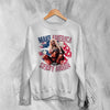 USA Sexyy Red Sweatshirt Make America Sexyy Again Shirt American Concert Crewneck - White - WorldWideShirt