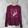Vintage Asap Rocky Sweatshirt Flacko Love ASAP Rocky Lover Shirt Hiphop Rap Crewneck - Red Maroon - WorldWideShirt