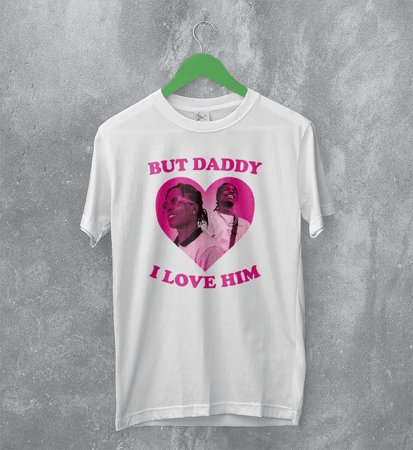 Vintage Asap Rocky T-Shirt Flacko Love ASAP Rocky Lover Shirt Hiphop Rap Tee - White - WorldWideShirt
