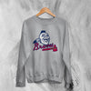 Vintage Atlanta Braves Sweatshirt Screaming Indian Logo Sweater Baseball Merch - WorldWideShirt