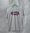 Vintage Atlanta Braves T-Shirt Old School Baseball Shirt Baseball Fan - WorldWideShirt