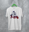 Vintage Atlanta Braves T-Shirt Screaming Indian Logo Shirt Baseball Merch - WorldWideShirt