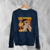 Vintage Bad Bunny Sweatshirt Bootleg Rap Sweater Iconic Rapper Fan Merch - WorldWideShirt