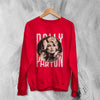 Vintage Dolly Parton Sweatshirt Retro Queen of Country Music Merch - WorldWideShirt