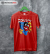 Vintage Frank Zappa Tour Graphic T Shirt Frank Zappa Shirt Music Shirt - WorldWideShirt