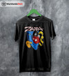 Vintage Frank Zappa Tour Graphic T Shirt Frank Zappa Shirt Music Shirt - WorldWideShirt