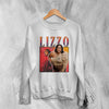 Vintage Lizzo Sweatshirt 90s Bootleg Style Sweater Pop Rap Fan Merch - WorldWideShirt