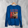 Vintage Lizzo Sweatshirt 90s Bootleg Style Sweater Pop Rap Fan Merch - WorldWideShirt