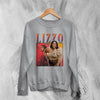 Vintage Lizzo Sweatshirt 90s Bootleg Style Sweater Pop Rap Fan Merch - WorldWideShirt