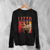 Vintage Lizzo Sweatshirt 90s Bootleg Style Sweater Pop Rap Fan Merch - WorldWideShirt