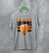 Vintage NFL Cleveland Browns T-Shirt The Dawg Pound Shirt Cleveland Fanatic Football - WorldWideShirt