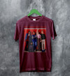 Vintage The Breakfast Club T-Shirt Movie Poster Shirt Comedy Drama Tee - Red Maroon - WorldWideShirt