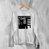 Vintage The Cure Sweatshirt Let's Go To Bed Sweater Rock Music Merch - WorldWideShirt