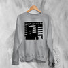 Vintage The Cure Sweatshirt Let's Go To Bed Sweater Rock Music Merch - WorldWideShirt