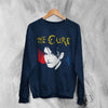 Vintage The Cure Sweatshirt Robert Smith Sweater Post - Punk Music Merch - WorldWideShirt