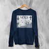 Void Band Sweatshirt Psycho Man Void Shirt Punk Hardcore Iconic Music Crewneck - Navy Blue - WorldWideShirt
