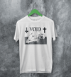 Void Band T-Shirt Psycho Man Void Shirt Punk Hardcore Iconic Music Tee - White - WorldWideShirt