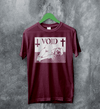 Void Band T-Shirt Psycho Man Void Shirt Punk Hardcore Iconic Music Tee - Red Maroon - WorldWideShirt
