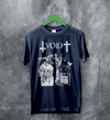 Void Band T-Shirt Zombie Punk Void Shirt Vintage Skeleton Punk Rock Tee - Navy Blue - WorldWideShirt