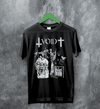 Void Band T-Shirt Zombie Punk Void Shirt Vintage Skeleton Punk Rock Tee - Black - WorldWideShirt