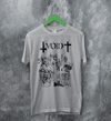 Void Band T-Shirt Zombie Punk Void Shirt Vintage Skeleton Punk Rock Tee - Sport Grey - WorldWideShirt