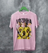 Vozinha Cape Verde T-Shirt Vintage Vozinha Shirt, Soccer Legend Tee - Light Pink - WorldWideShirt
