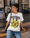 Vozinha Cape Verde T-Shirt Vintage Vozinha Shirt, Soccer Legend Tee - White - WorldWideShirt