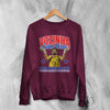 Vozinha For President Sweatshirt, Vintage Vozinha Capo Verde Crewneck - Red Maroon - WorldWideShirt