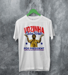 Vozinha For President TShirt, Vintage Vozinha Capo Verde Tee - White - WorldWideShirt