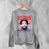 Vozinha President Sweatshirt, Vintage Vozinha For President Shirt, Soccer Legend Crewneck - Sport Grey - WorldWideShirt