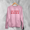 Vozinha Sweatshirt, Vintage Ask Vozinha Shirt, Goalkeeper Star Soccer Legend Crewneck - Light Pink - WorldWideShirt