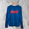 VTG Logo Budweiser Sweatshirt Budweiser King Of Beer Sweater - WorldWideShirt