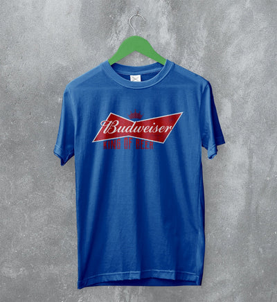 VTG Logo Budweiser T-Shirt Budweiser King Of Beer Shirt - WorldWideShirt